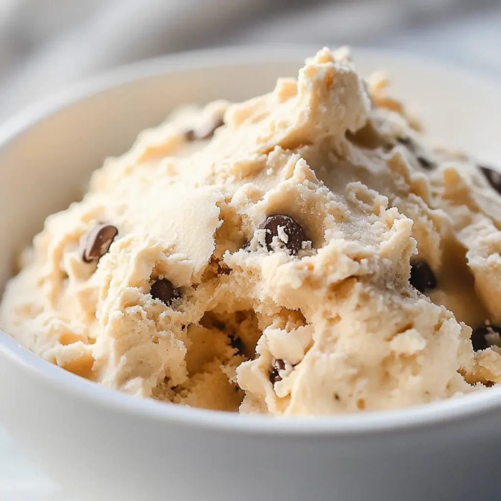 Cottage Cheese Edible Cookie Dough