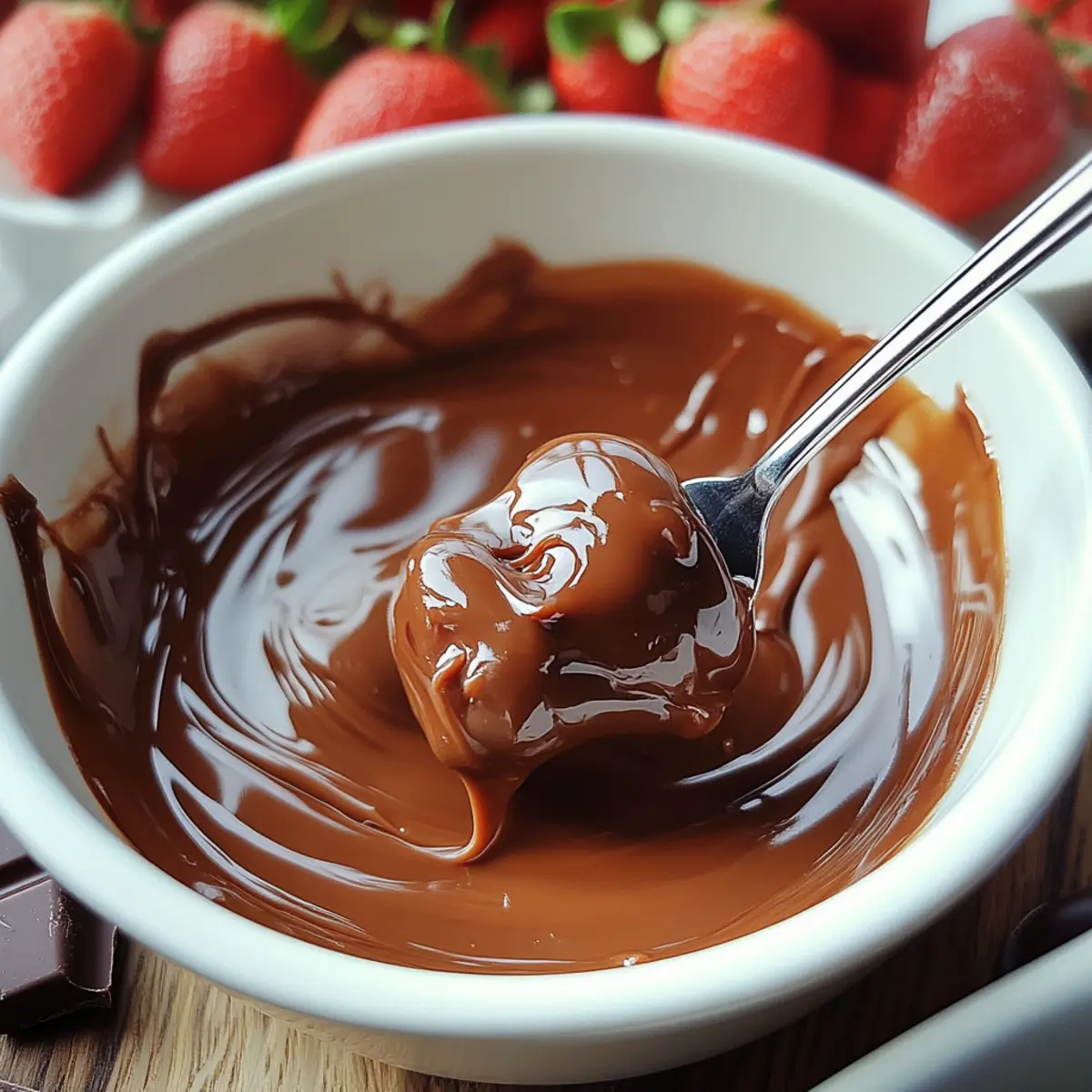 Chocolate Caramel Fondue