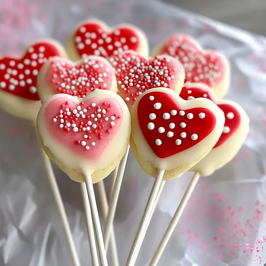 Valentine Cookie Pops
