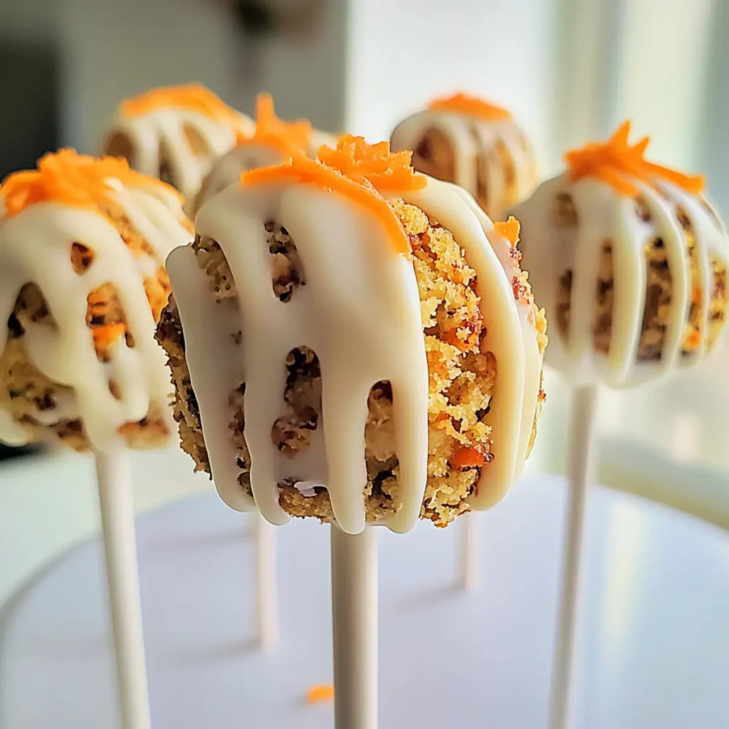 Carrot Cake Pops