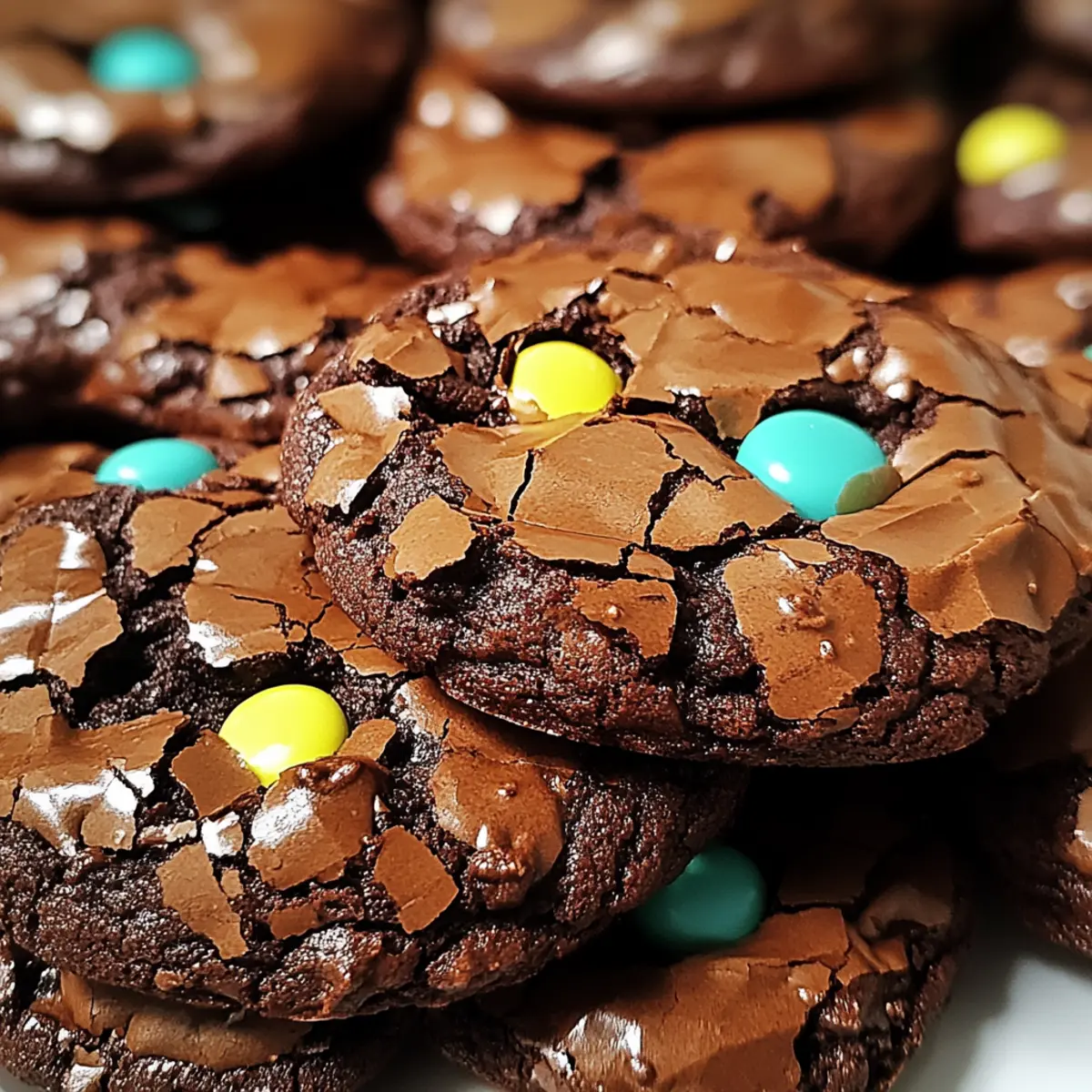 Cosmic Brownie Cookies