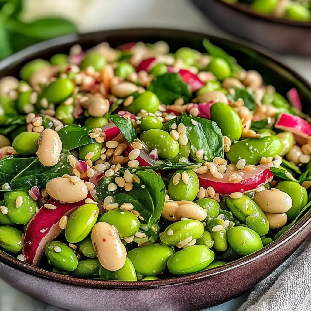 Protein Packed Edamame Salad