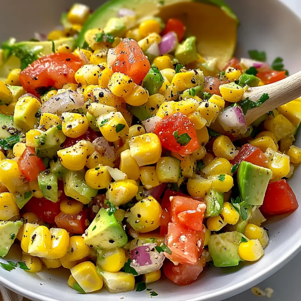 Corn Salad with Avocado