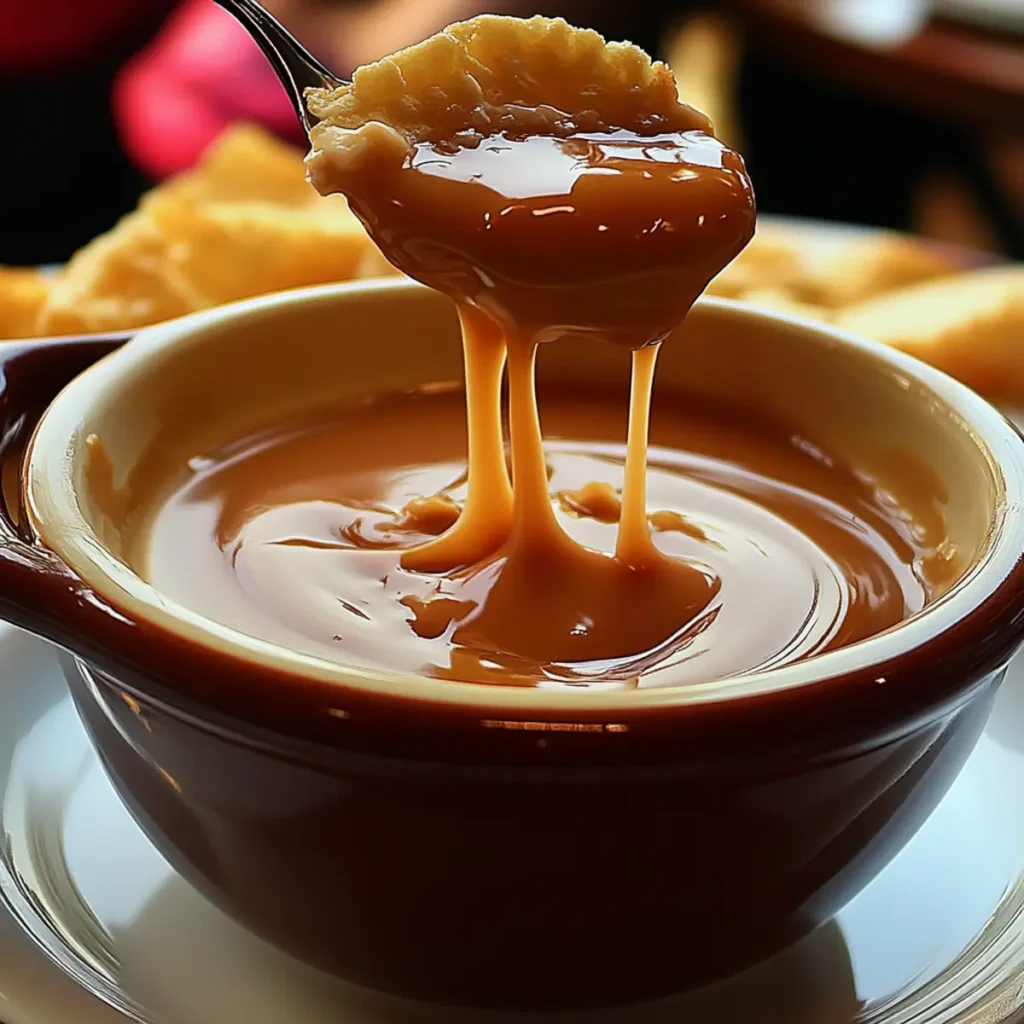 Dulce de Leche Fondue