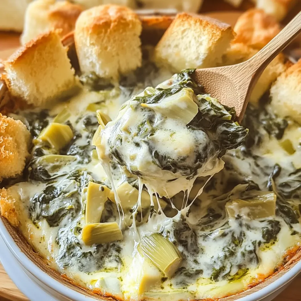 Crockpot Spinach Artichoke Dip