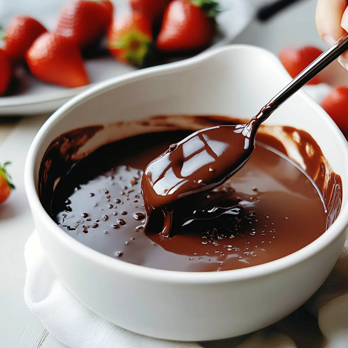 Easy Chocolate Fondue