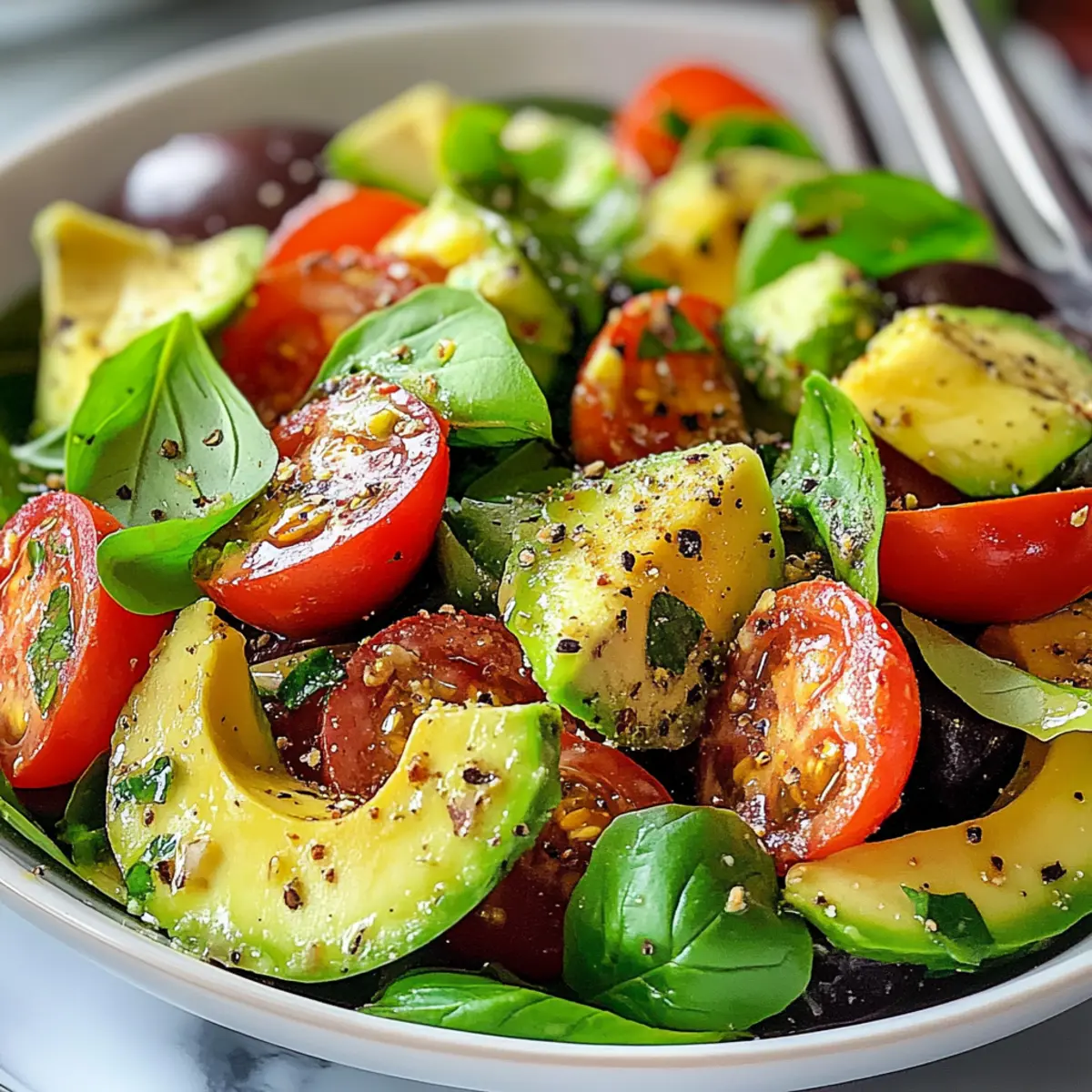 Mediterranean Avocado Salad