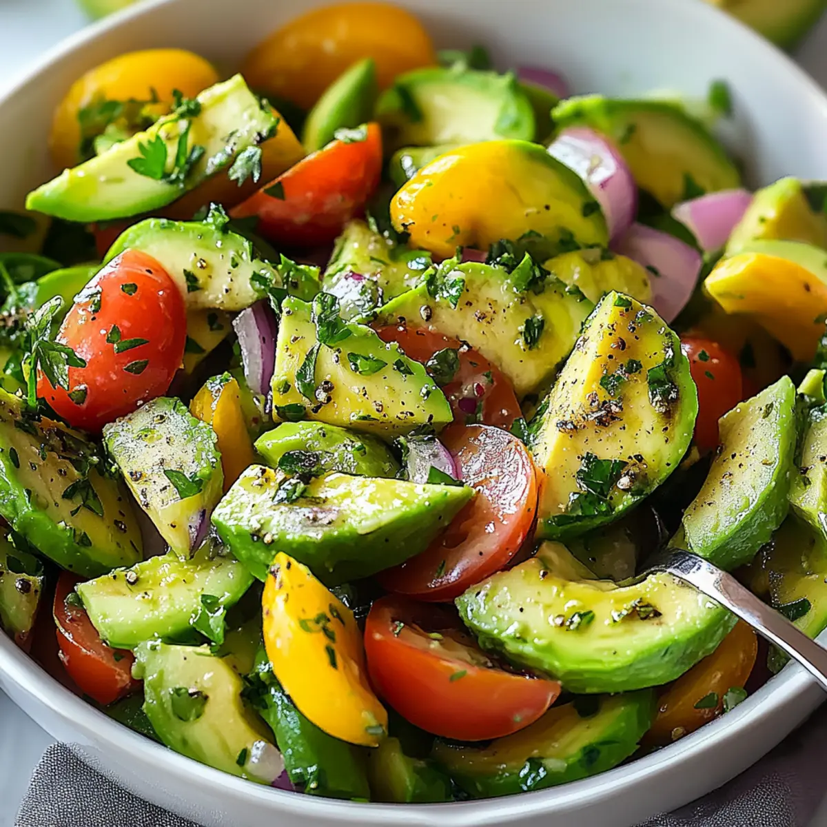 Easy Avocado Salad