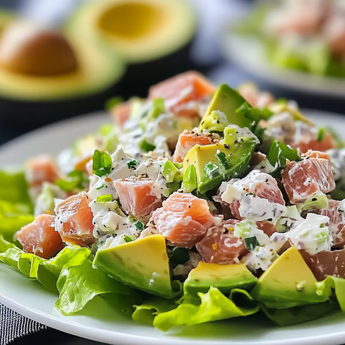 Tuna Salad with Avocado and Greek Yogurt