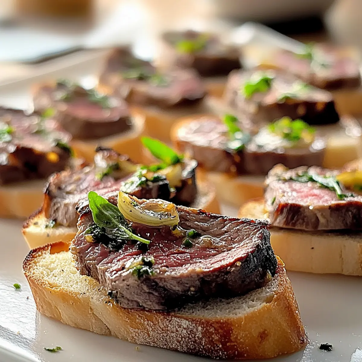 Steak Crostini